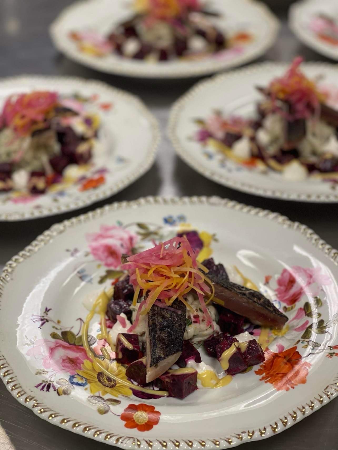 Mackerel & beetroot